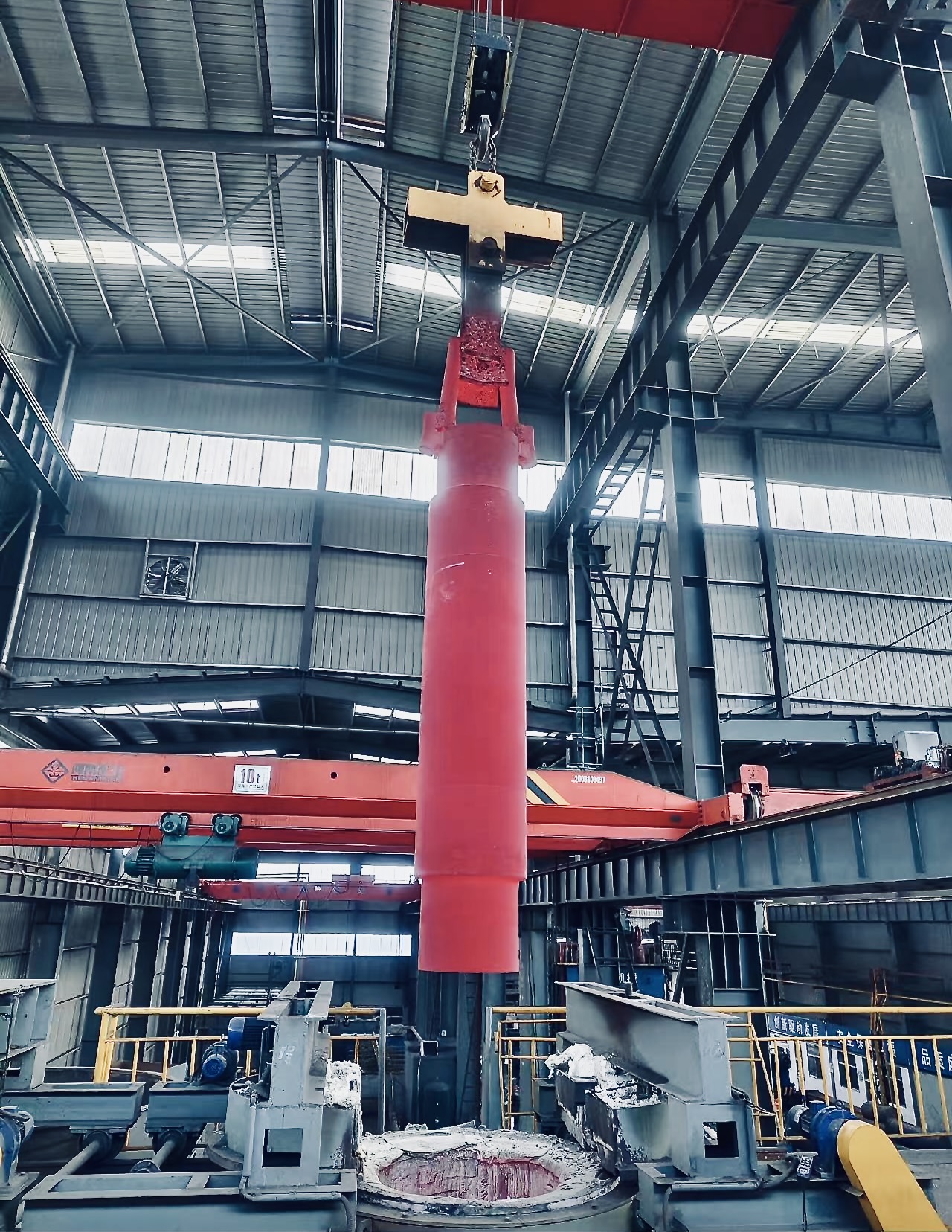 热处理作业现场